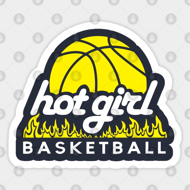 Hot Girl Basketball Sticker by Basketball, She Wrote